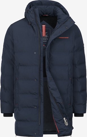 Kronstadt Winter jacket ' Bourland ' in Blue: front