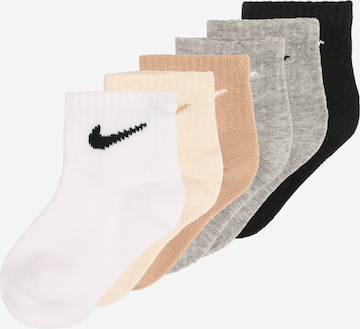 Nike Sportswear Zokni 'SWOOSH' - bézs: elől