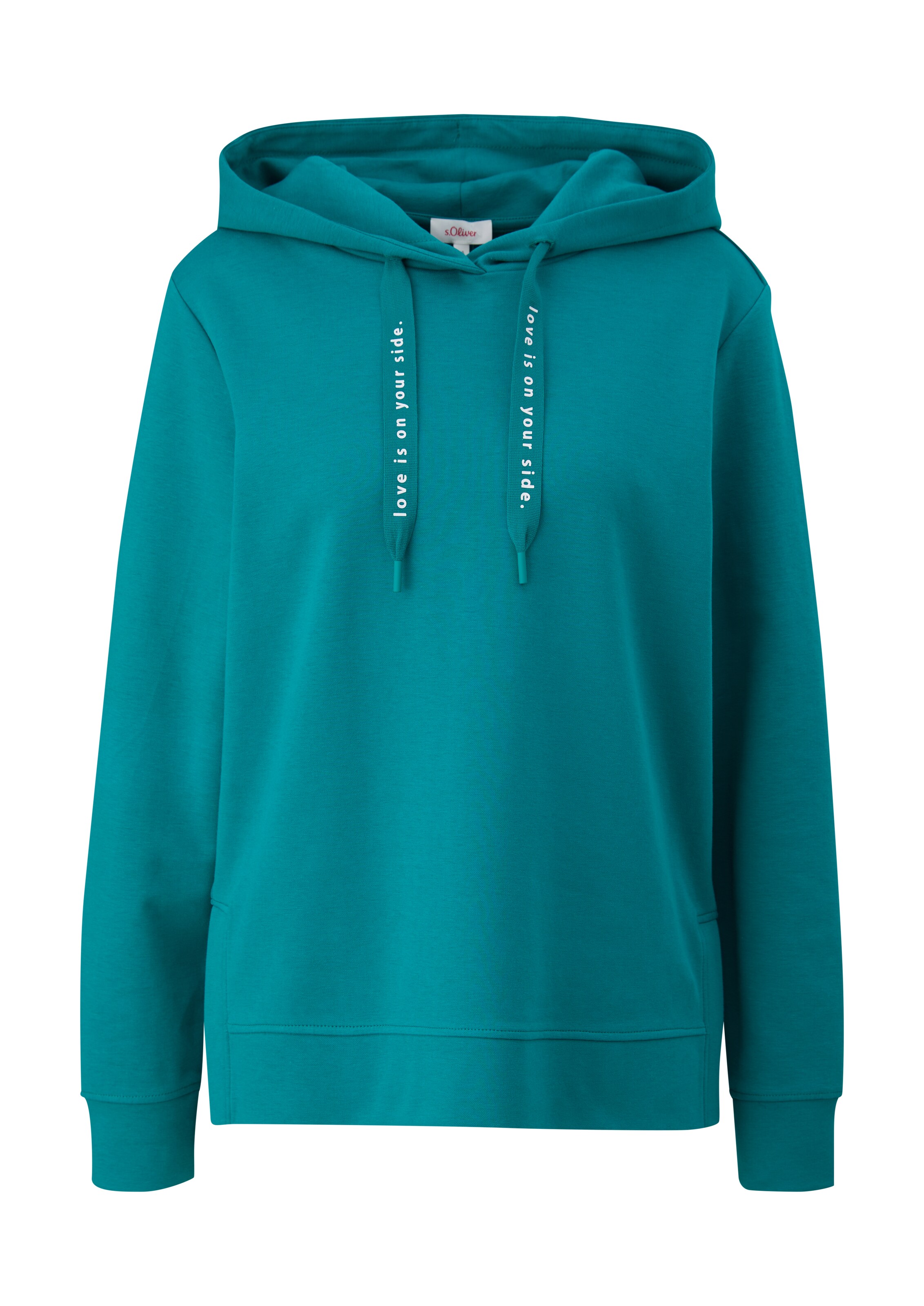 Sweat-shirt s.Oliver en vert : devant