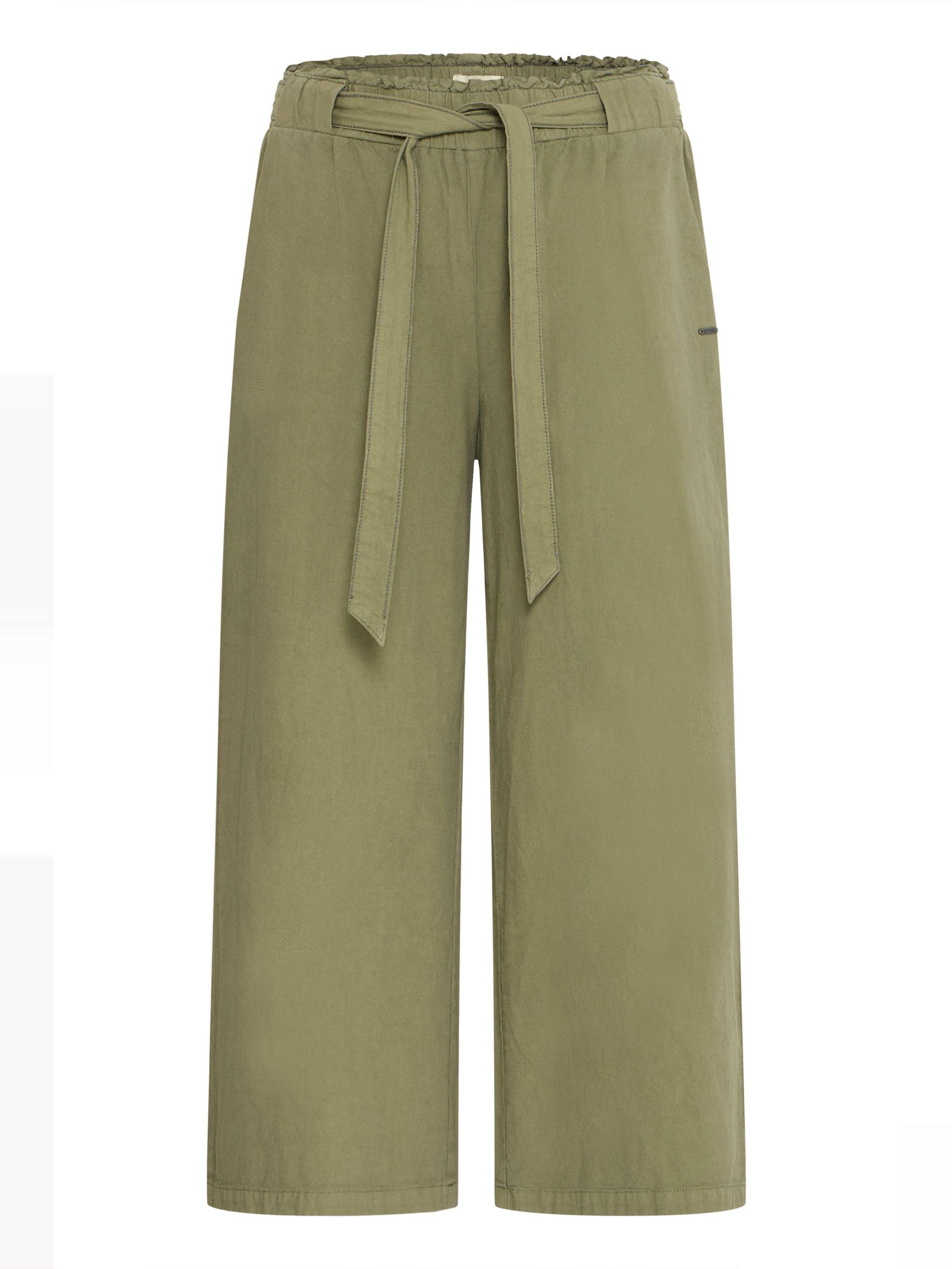 Oxmo - Pantalón en verde: frente