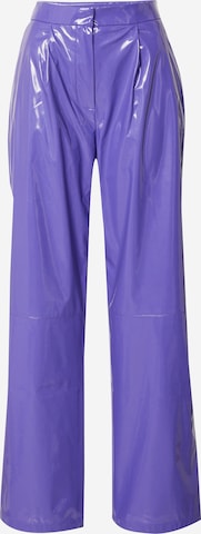 Katy Perry exclusive for ABOUT YOU Wide leg Pants 'Tamara' in Purple: front