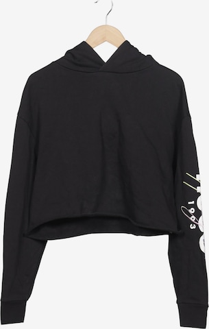 HUGO Sweatshirt & Zip-Up Hoodie in M in Black: front