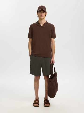 regular Pantaloni di SELECTED in marrone