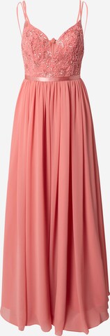 Laona Aftonklänning i rosa: framsida