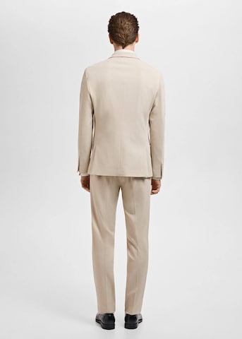 MANGO MAN Regular Fit Sakko 'Paris' in Beige