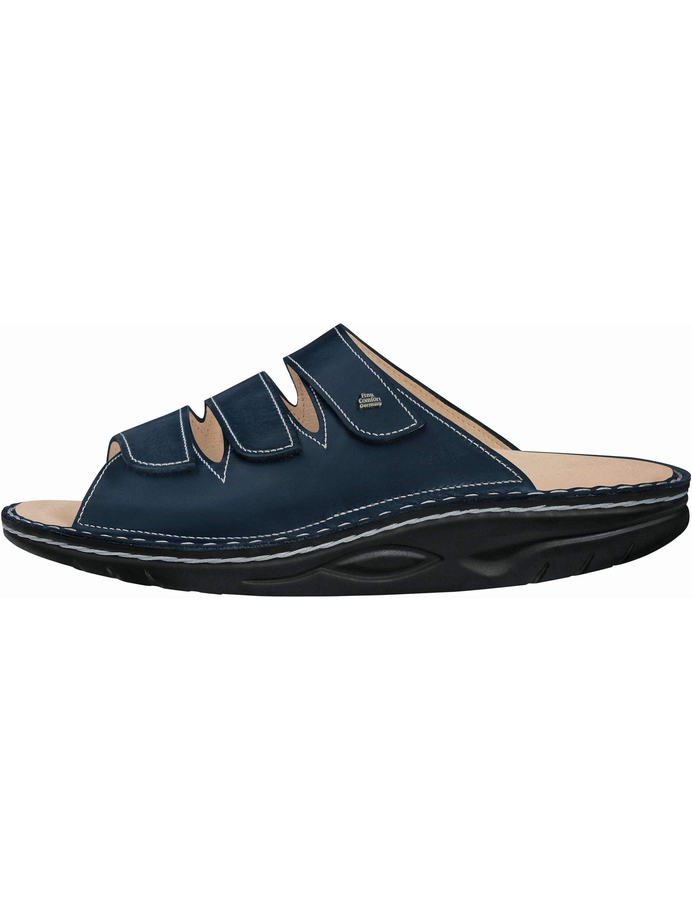 Finn Comfort Mules 'Andros' in Blue: front
