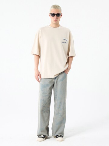 VAMOS CLO Shirt 'Overland Park' in Beige