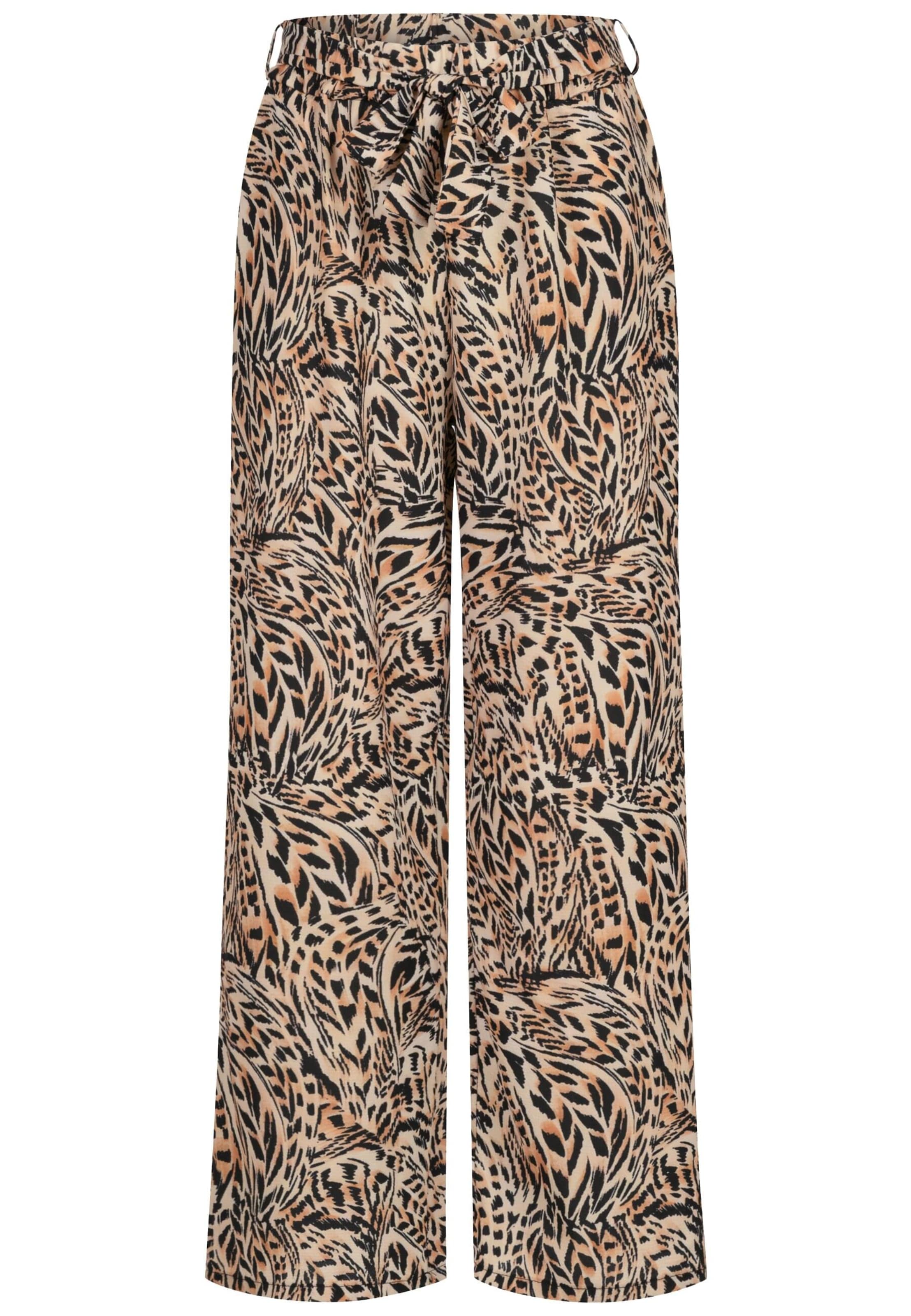 Cloud5ive Broek in de kleur Lichtbeige / Pasteloranje / Zwart, Productweergave