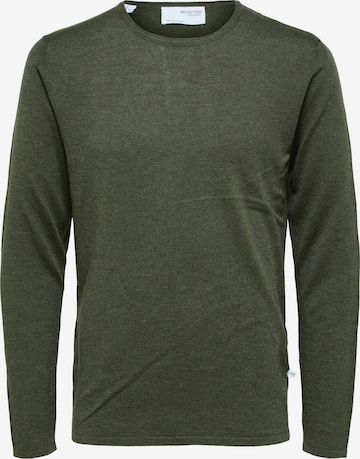 SELECTED HOMME Pullover 'Rome' in Grün: predná strana