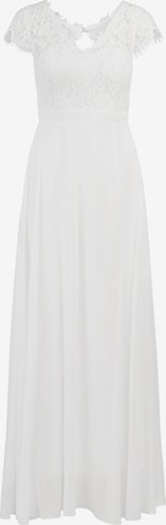 Kraimod Evening Dress in White: front