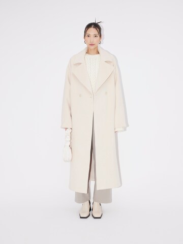 LeGer Premium Ανοιξιάτικο και φθινοπωρινό παλτό 'Colleen' σε λευκό
