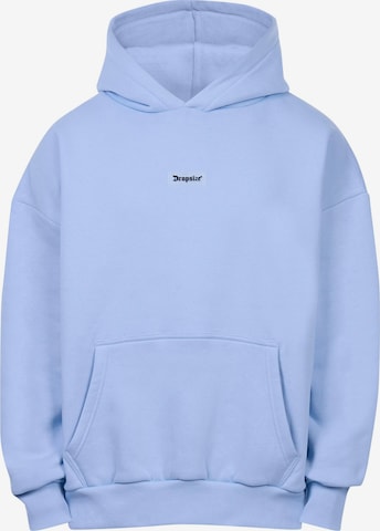 Sweat-shirt Dropsize en bleu : devant