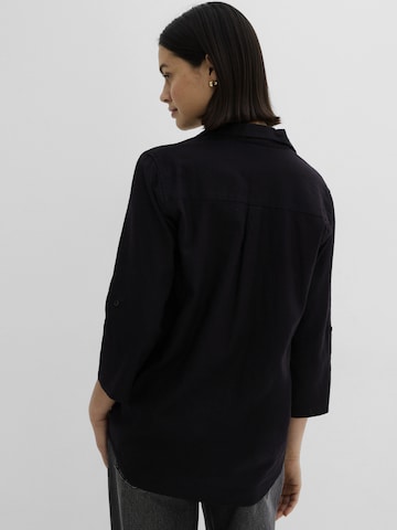 bonprix Bluse in Schwarz