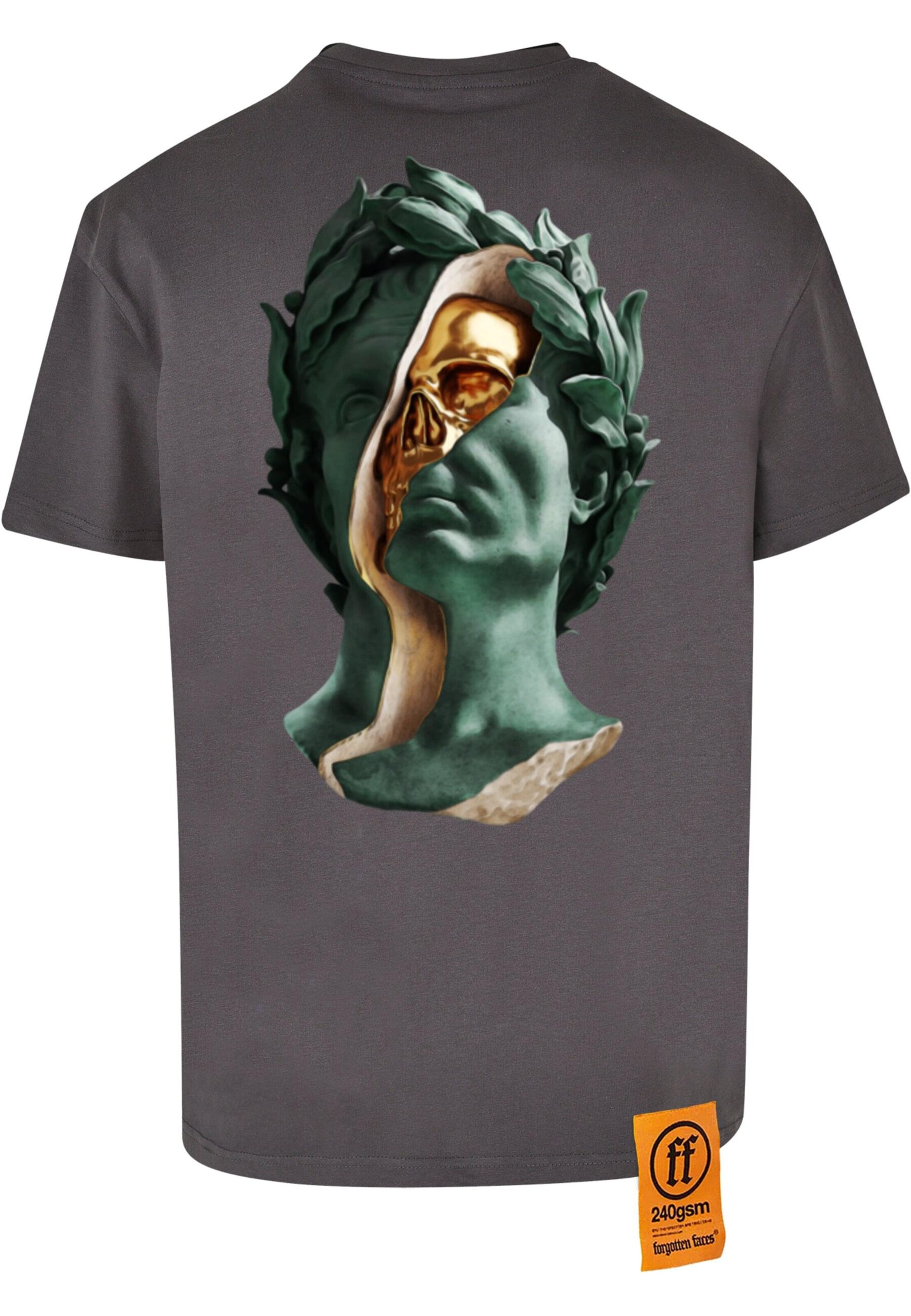 Maglietta 'Caesar' di Forgotten Faces in grigio