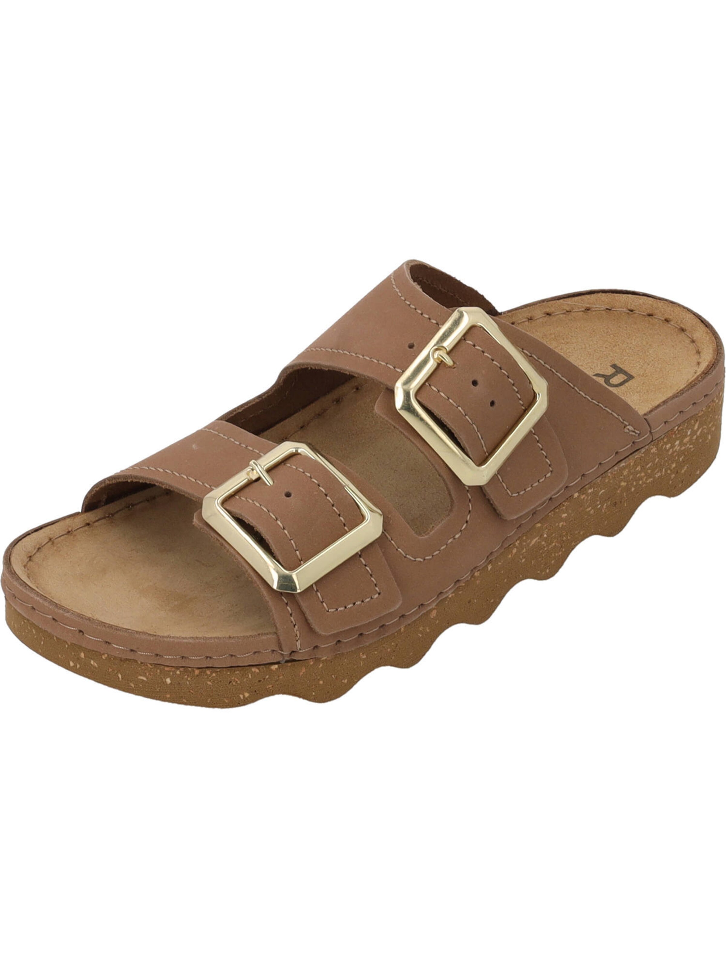 ROHDE Mules in Brown: front