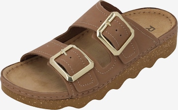 ROHDE Pantolette in Braun: Vorderseite