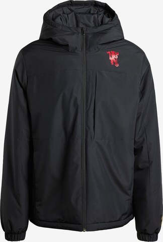 Veste de sport 'Manchester United Cultural Story' ADIDAS SPORTSWEAR en noir : devant