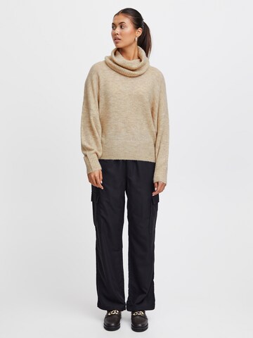 Pullover 'KAMARA' di ICHI in beige