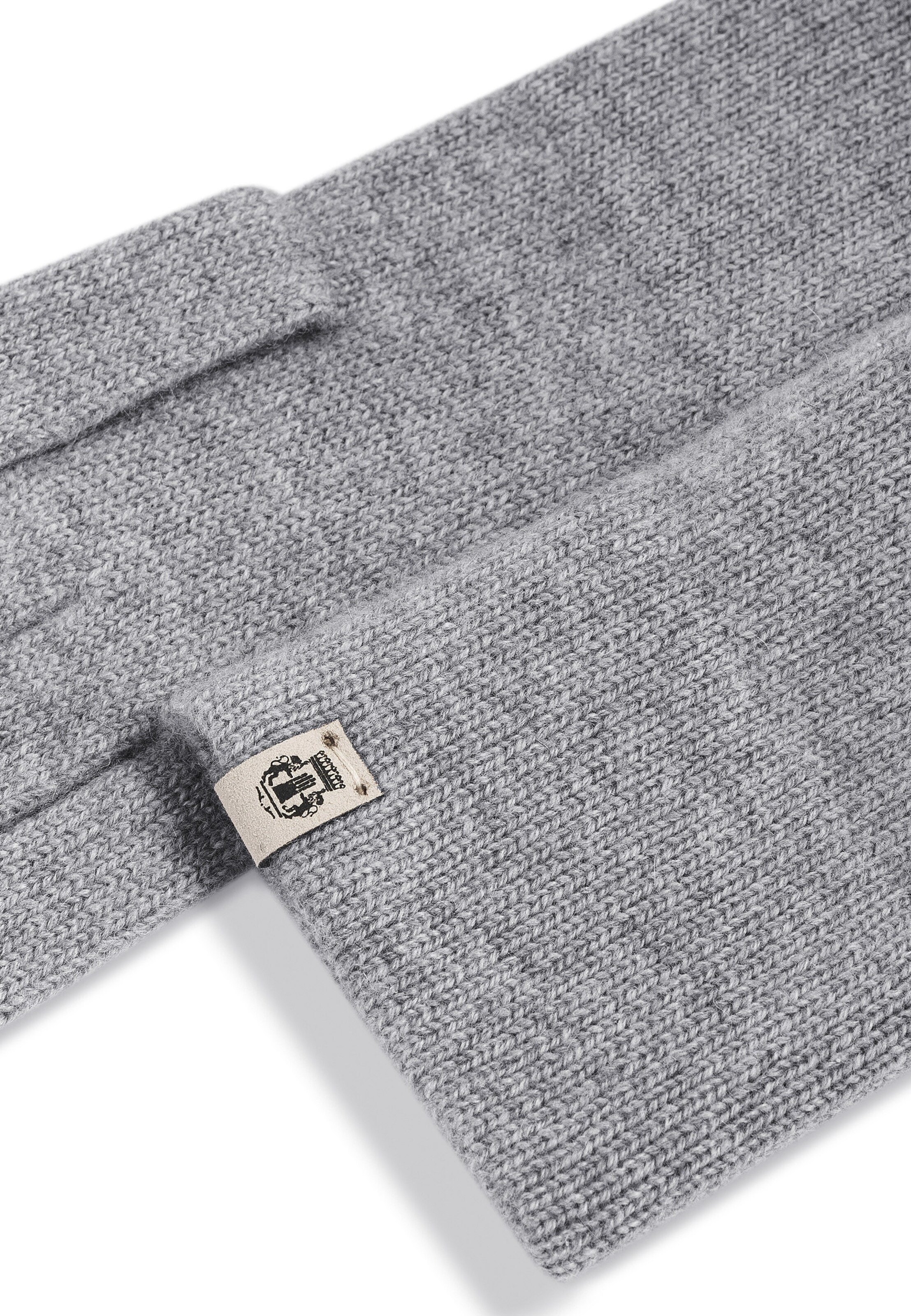 Roeckl Vingerhandschoenen 'PURE CASHMERE' in Grijs