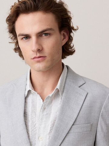 Next Slim Fit Sakko in Grau