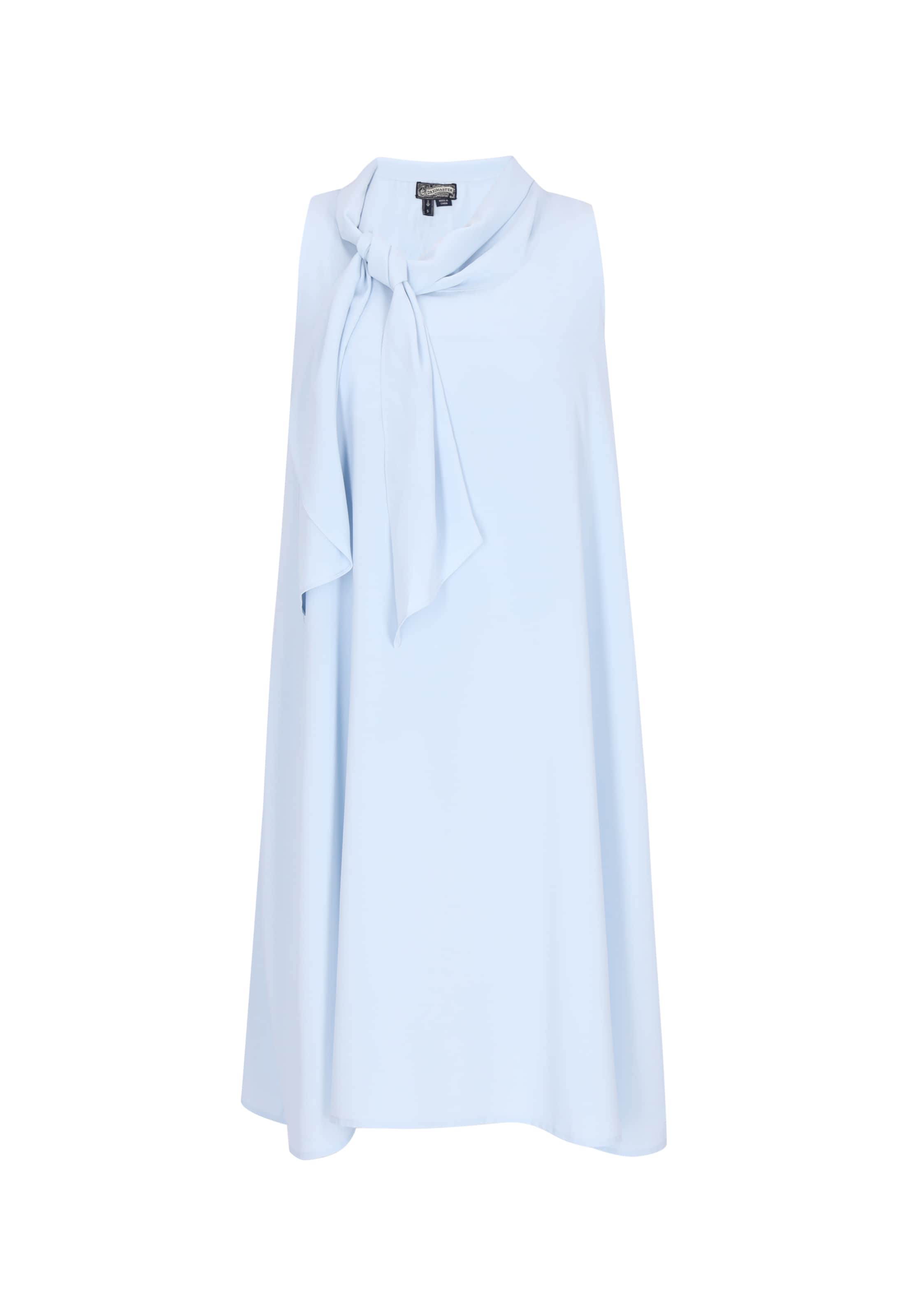 DreiMaster Vintage Jurk in Blauw: voorkant