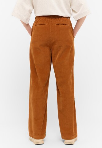 MUSTANG Loosefit Hose 'Style Bell' in Braun