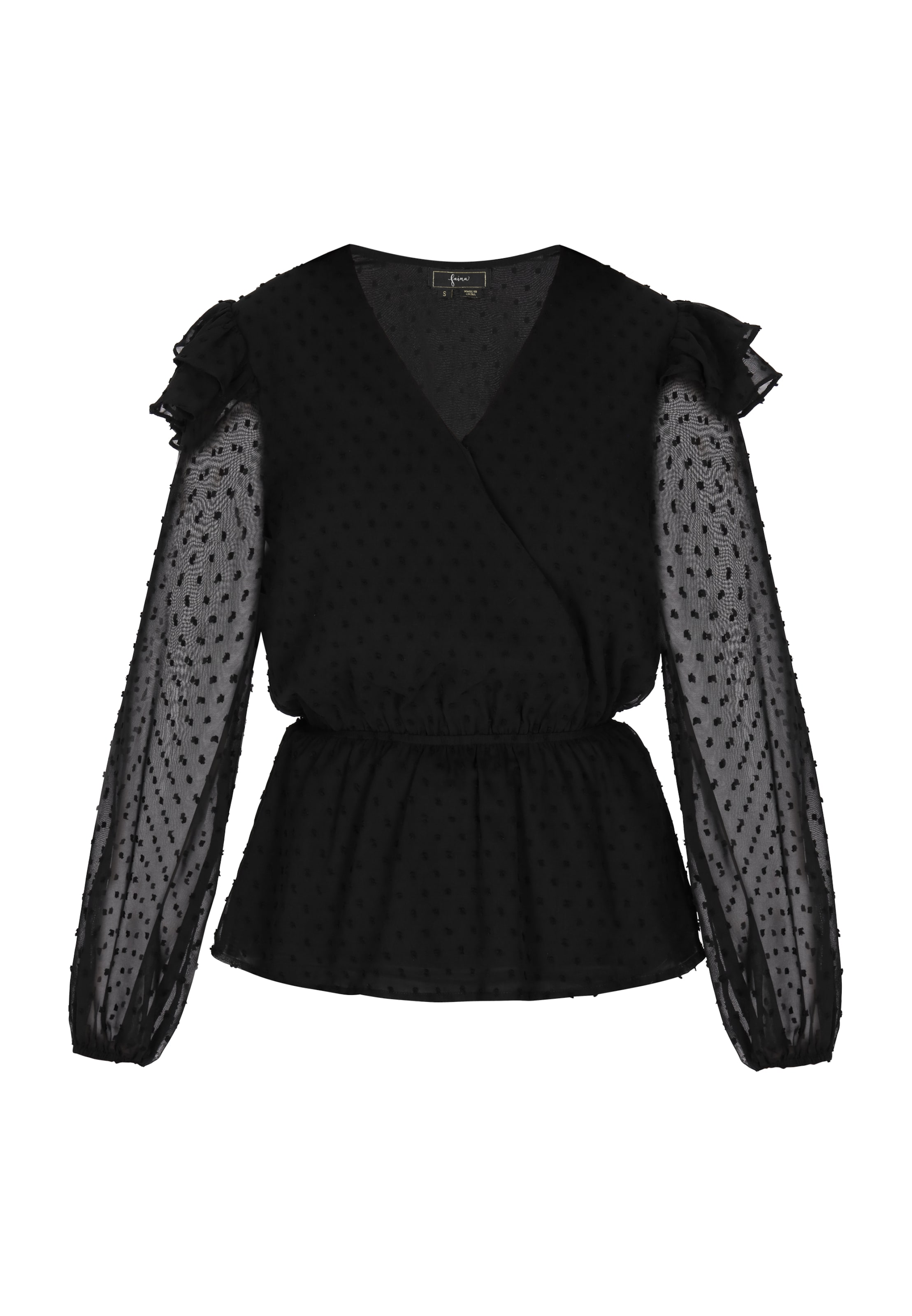 faina Блузка в Черный: спереди