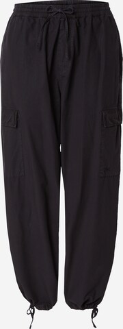 Iriedaily Cargo Pants in Black: front