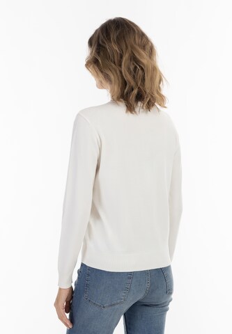 usha BLUE LABEL Вязаная кофта в Белый