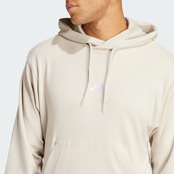 ADIDAS SPORTSWEAR Sportovní mikina 'Essentials Feelcozy' – béžová