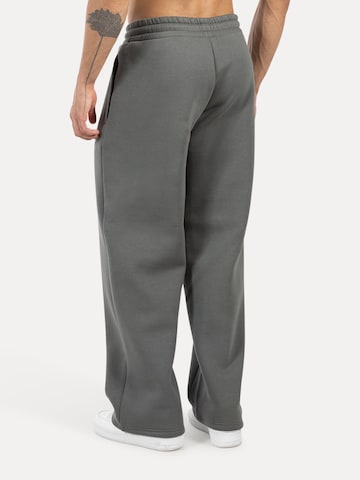 Smilodox Loose fit Trousers 'Lorik' in Grey