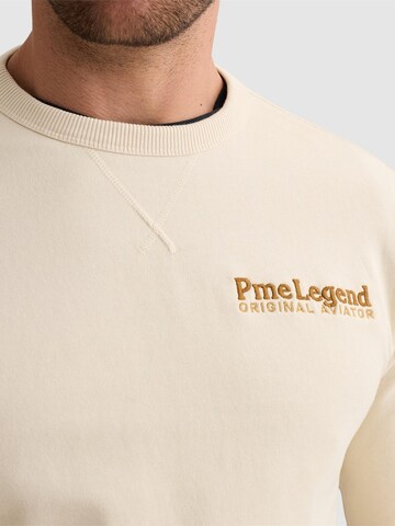 Felpa 'Sweatshirt in peached fleece with artwork' di PME Legend in beige