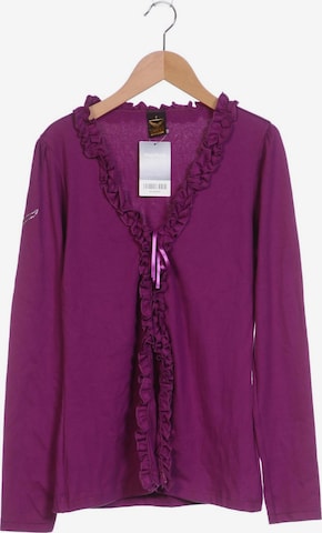 Trigema Sweater & Cardigan in S in Purple: front