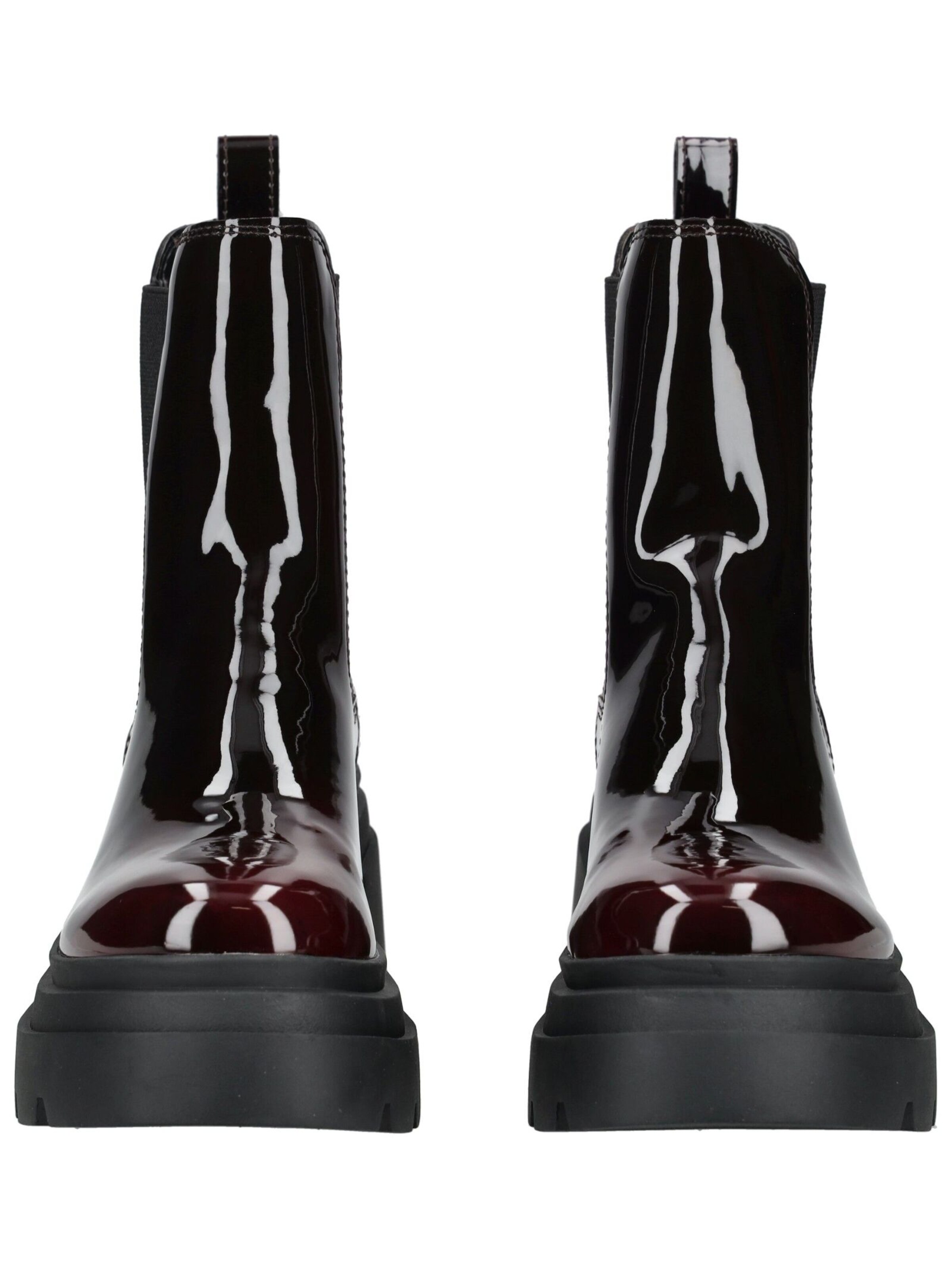 STEVE MADDEN Chelsea boots in Rood