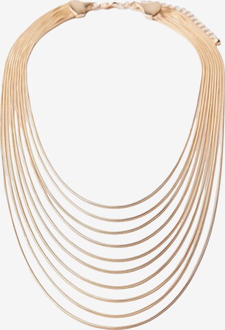 Bershka Halsband i guld: framsida