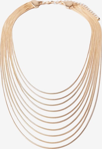 Bershka Halsband i guld: framsida