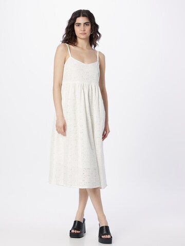 Rochie de vară de la People Tree pe alb: față
