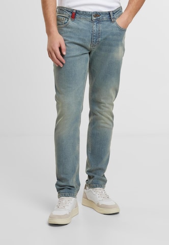 2Y Premium Slimfit Jeans 'Antonio' in Blauw: voorkant