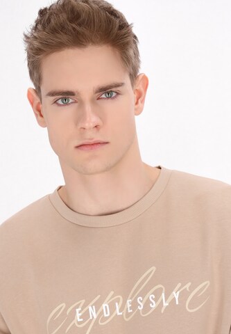 Felpa 'Back To School' di MO in beige