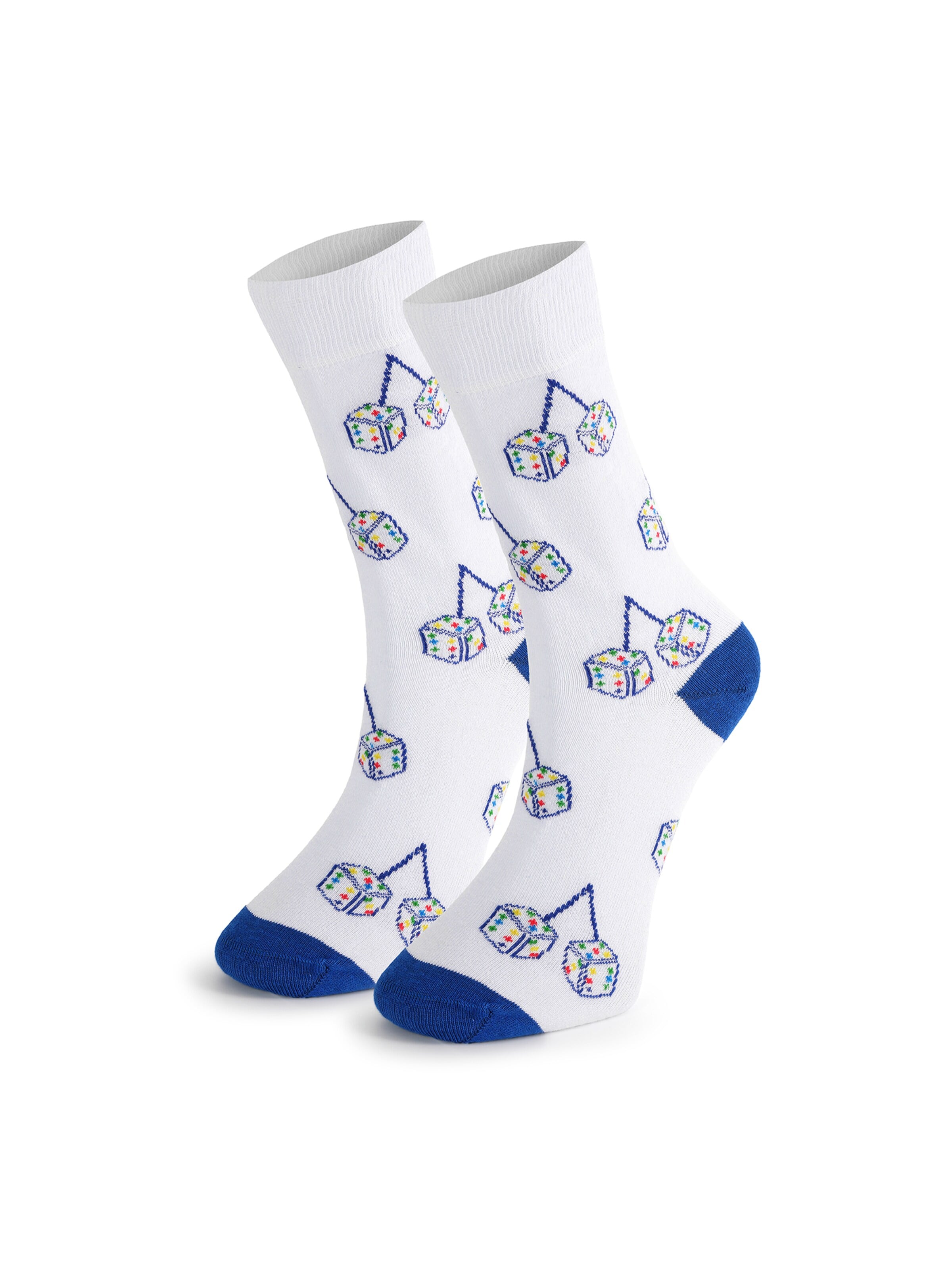 Crea Socks Socken 'WÜRFEL'‌‌‌‌‌‌‌ in Mischfarben