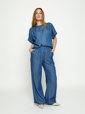 Regular Pantalon 'Mirja' minus en bleu