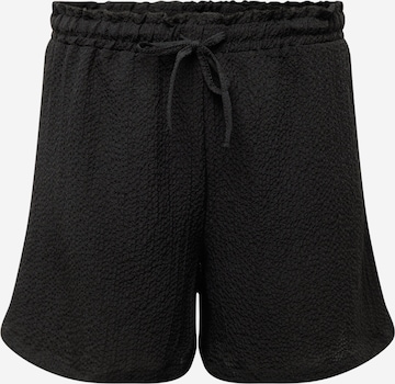 Noisy May Curve Loosefit Shorts 'RIPPLE' in Schwarz: predná strana