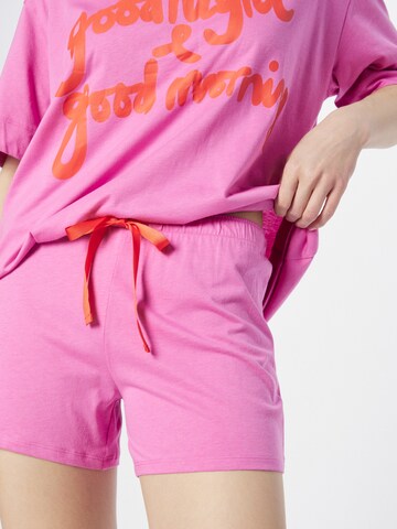 TRIUMPH Kort pyjamas i rosa