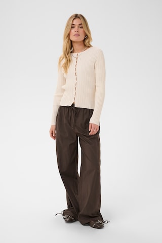 SAINT TROPEZ Loosefit Broek 'Soames' in Bruin: voorkant