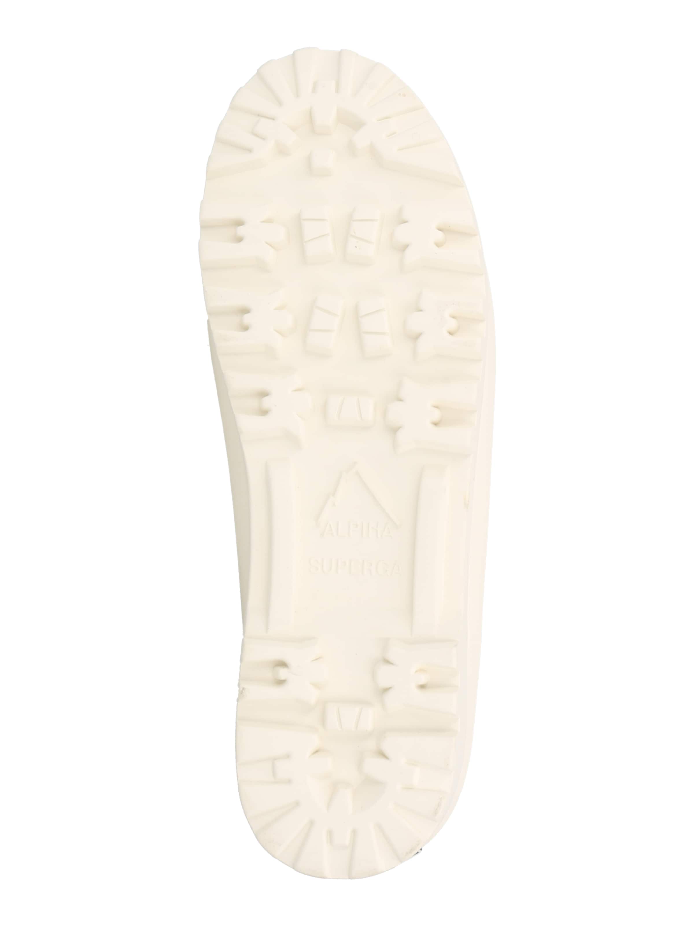 SUPERGA Sneaker high 'Alpina Emily' i hvid