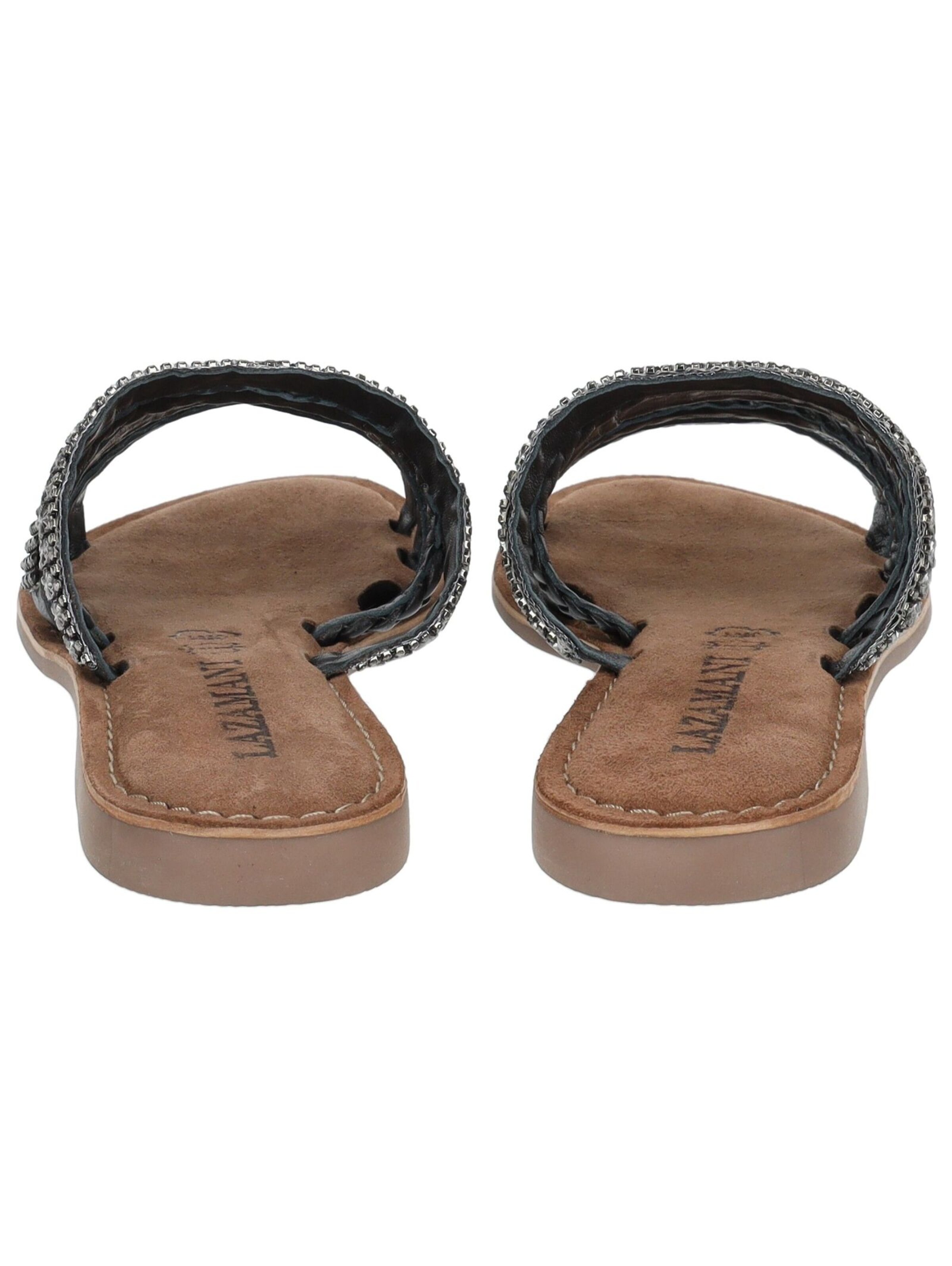 LAZAMANI Mules in Black