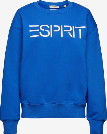 ESPRIT Sweatshirt in Blue: front