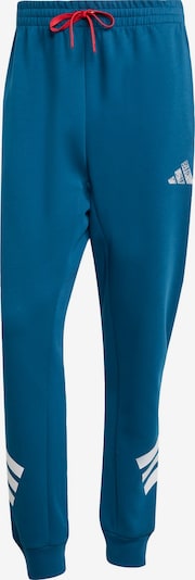 ADIDAS SPORTSWEAR Urheiluhousut 'Marvel Spider-Man' värissä sinivihreä / valkoinen, Tuotenäkymä