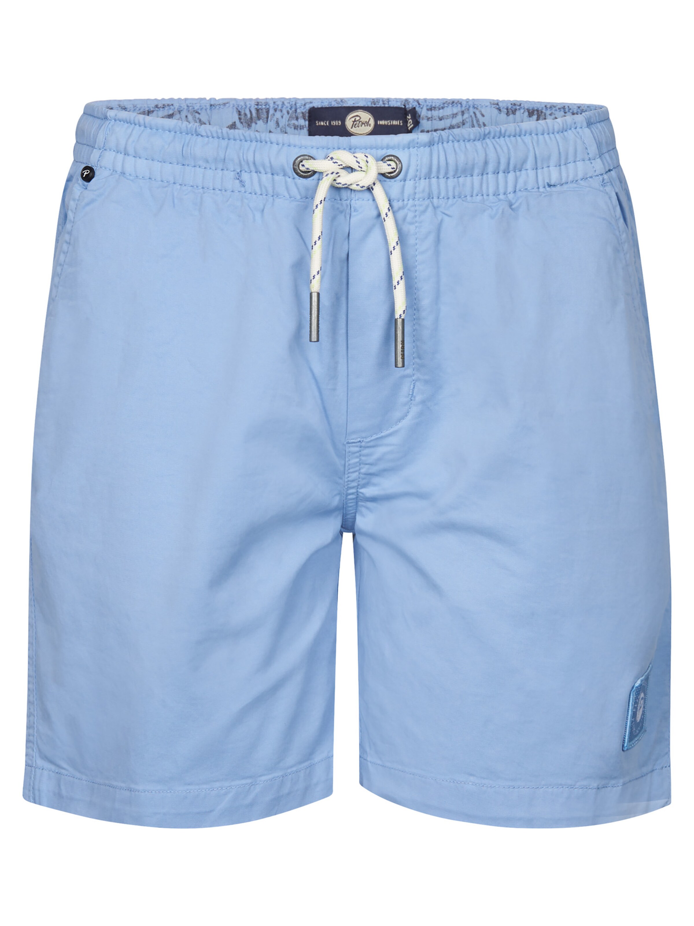 Petrol Industries Regular Broek 'Angler' in Blauw: voorkant
