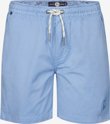 Petrol Industries Broek 'Angler' in Blauw: voorkant